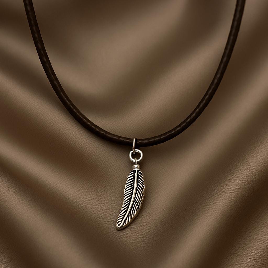 Handmade Feather Necklace β Boho Chic Jewelry, Nature-Inspired Pendant, BoutiqueByCheryl Gift for Her, Artistic Statement Piece