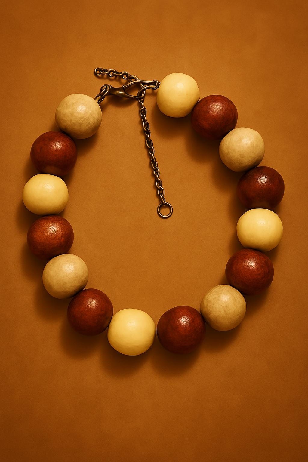 Handmade Wooden Beaded Bracelet β Boho Natural Jewelry, Earthy Tones, BoutiqueByCheryl Gift for Him or Her, Adjustable Wristwear