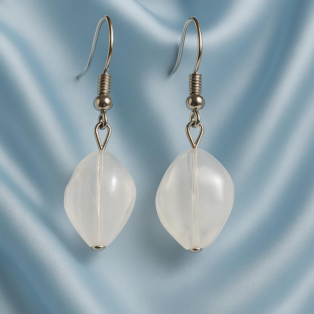 Glass Pendant Earrings β Handmade Dangle Jewelry, Artistic Boho Chic Gift for Her, BoutiqueByCheryl
