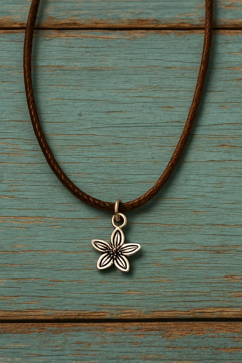 Elegant Flower Necklace – Sterling Silver Pendant, Botanical Jewelry, Boho Chic Gift for Her, BoutiqueByCheryl