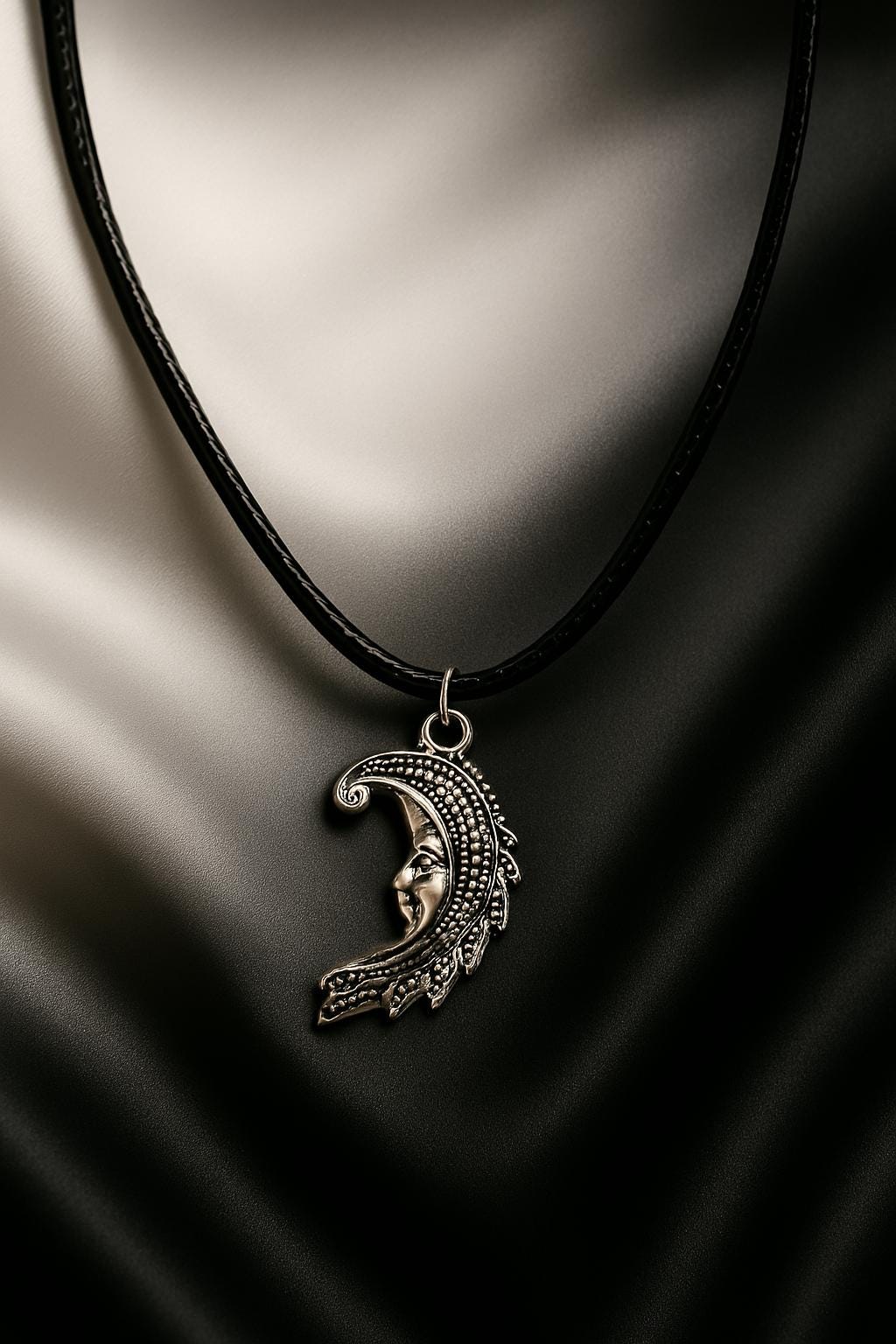Elegant Moon or Sun Necklace – Sterling Silver Pendant, Gold Pendant, Celestial Jewelry, Boho Chic Gift for Her, BoutiqueByCheryl