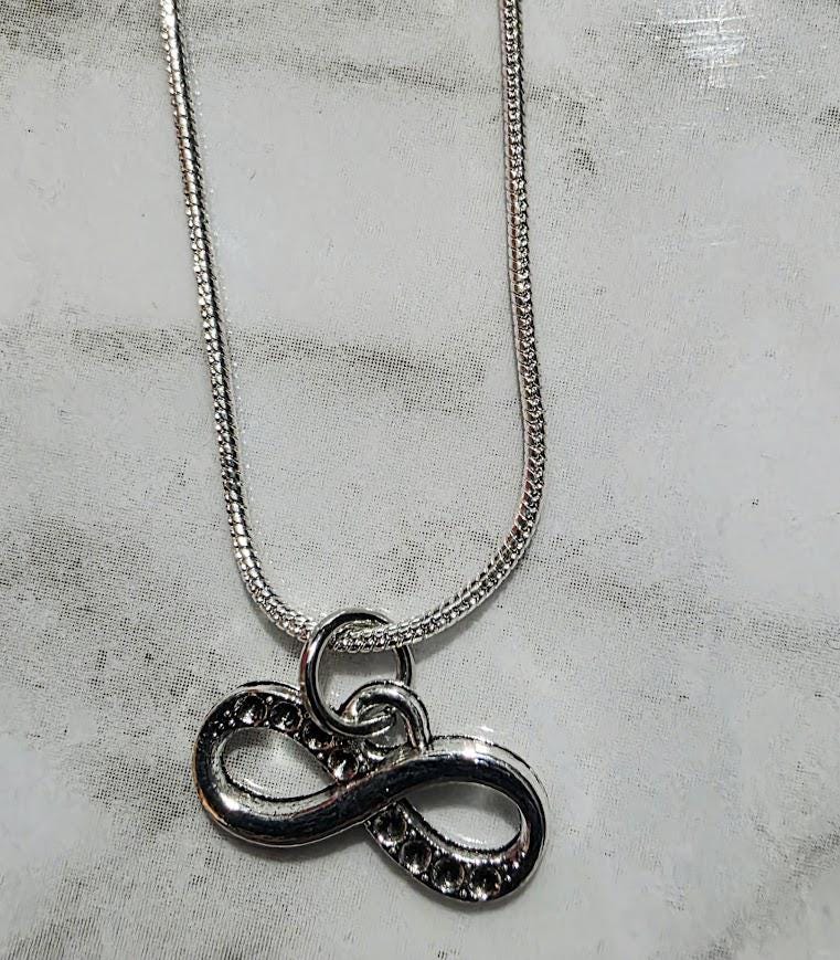 Charmed Necklace – Infinity & Lightning Bolt Pendants, Empowering Boho Jewelry, Unique Gift for Her, BoutiqueByCheryl