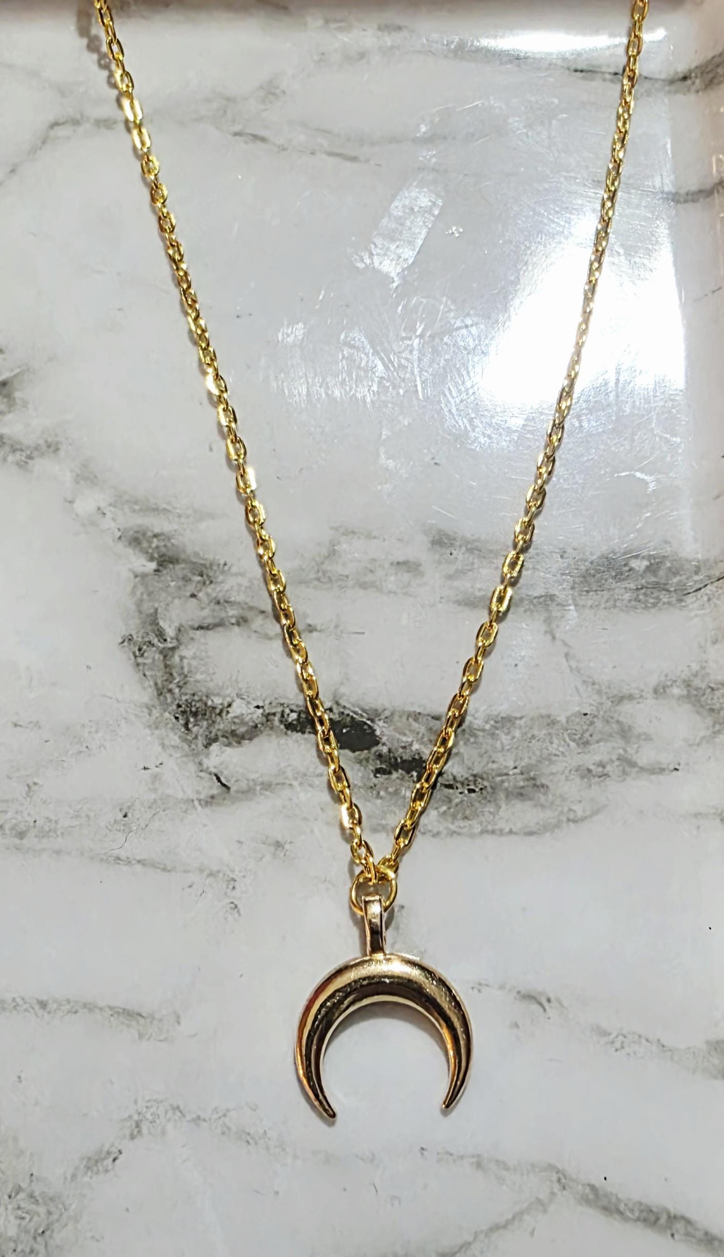 Elegant Moon or Sun Necklace – Sterling Silver Pendant, Gold Pendant, Celestial Jewelry, Boho Chic Gift for Her, BoutiqueByCheryl