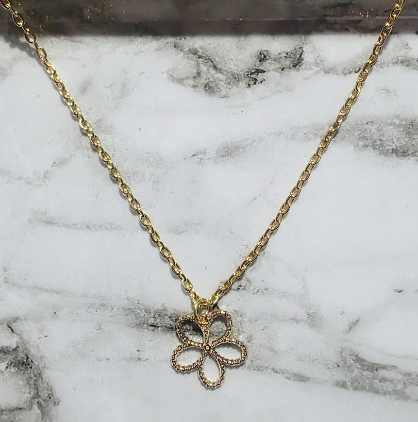 Charmed Necklace – Flower & Fairy Pendants, Whimsical Nature Jewelry, Gift for Her, BoutiqueByCheryl