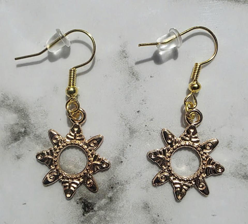 Elegant Rose Gold Earrings – Dainty Dangle Earrings, Feminine Jewelry, Boho Chic Gift for Her, BoutiqueByCheryl