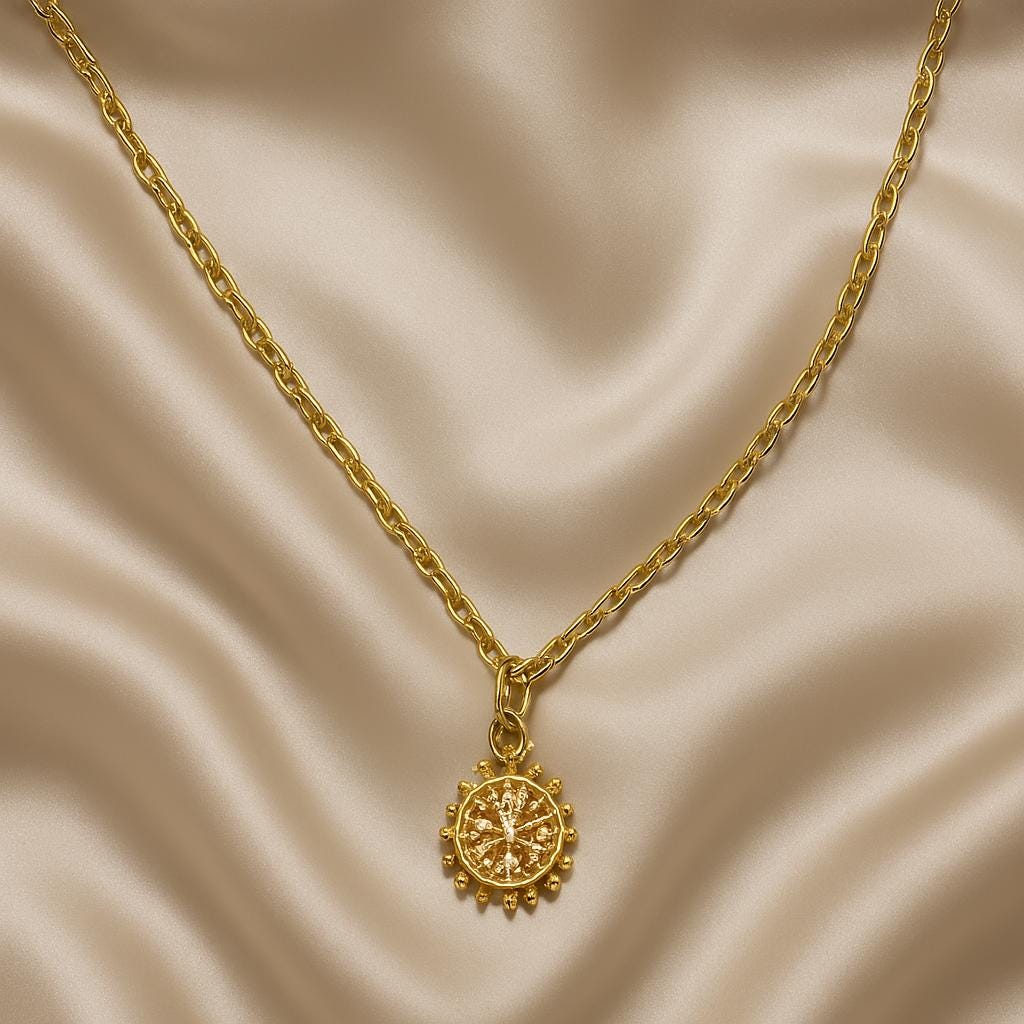 Elegant Religious Gold Necklaces with Rose Gold Pendants – Faith-Inspired Jewelry, Boho Chic Gift for Her, BoutiqueByCheryl