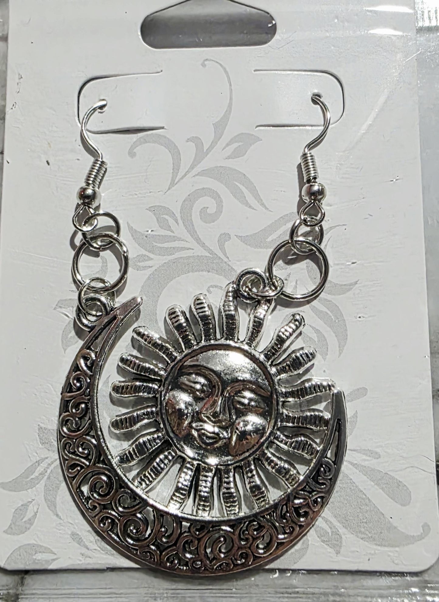 Elegant Sun & Moon Stainless Steel Earrings – Celestial Balance Jewelry, Hypoallergenic Gift for Her, BoutiqueByCheryl