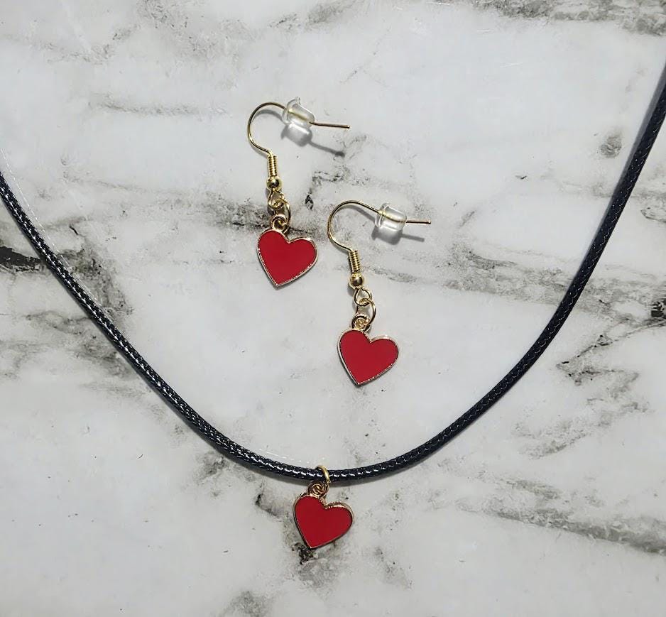 Heart & Flower Silver Earrings – Romantic Handmade Jewelry, BoutiqueByCheryl Gift for Her, Boho Floral Charm Dangles