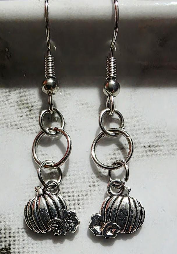 Elegant Silver Food Earrings – Sterling Silver Culinary Charm Jewelry, Whimsical Gift for Her, BoutiqueByCheryl
