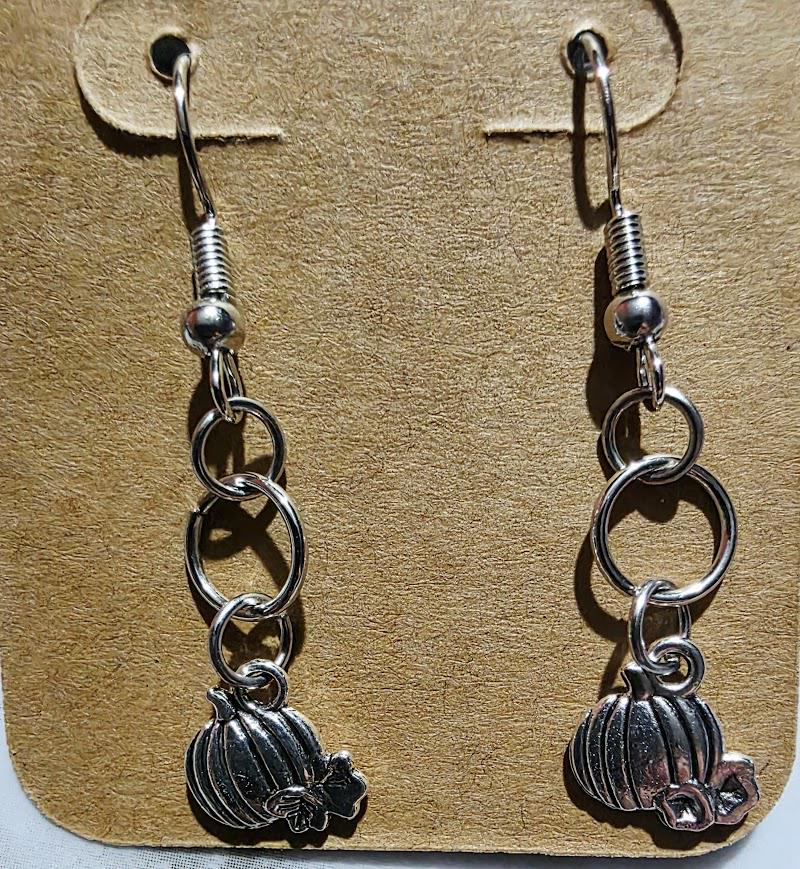 Elegant Silver Food Earrings – Sterling Silver Culinary Charm Jewelry, Whimsical Gift for Her, BoutiqueByCheryl