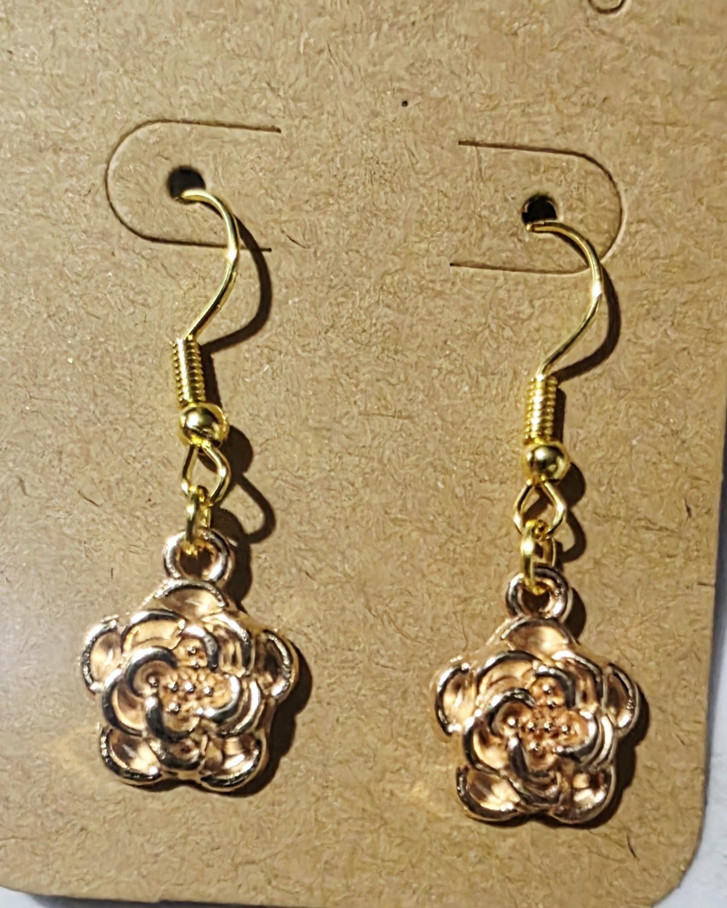 Heart & Flower Silver Earrings – Romantic Handmade Jewelry, BoutiqueByCheryl Gift for Her, Boho Floral Charm Dangles