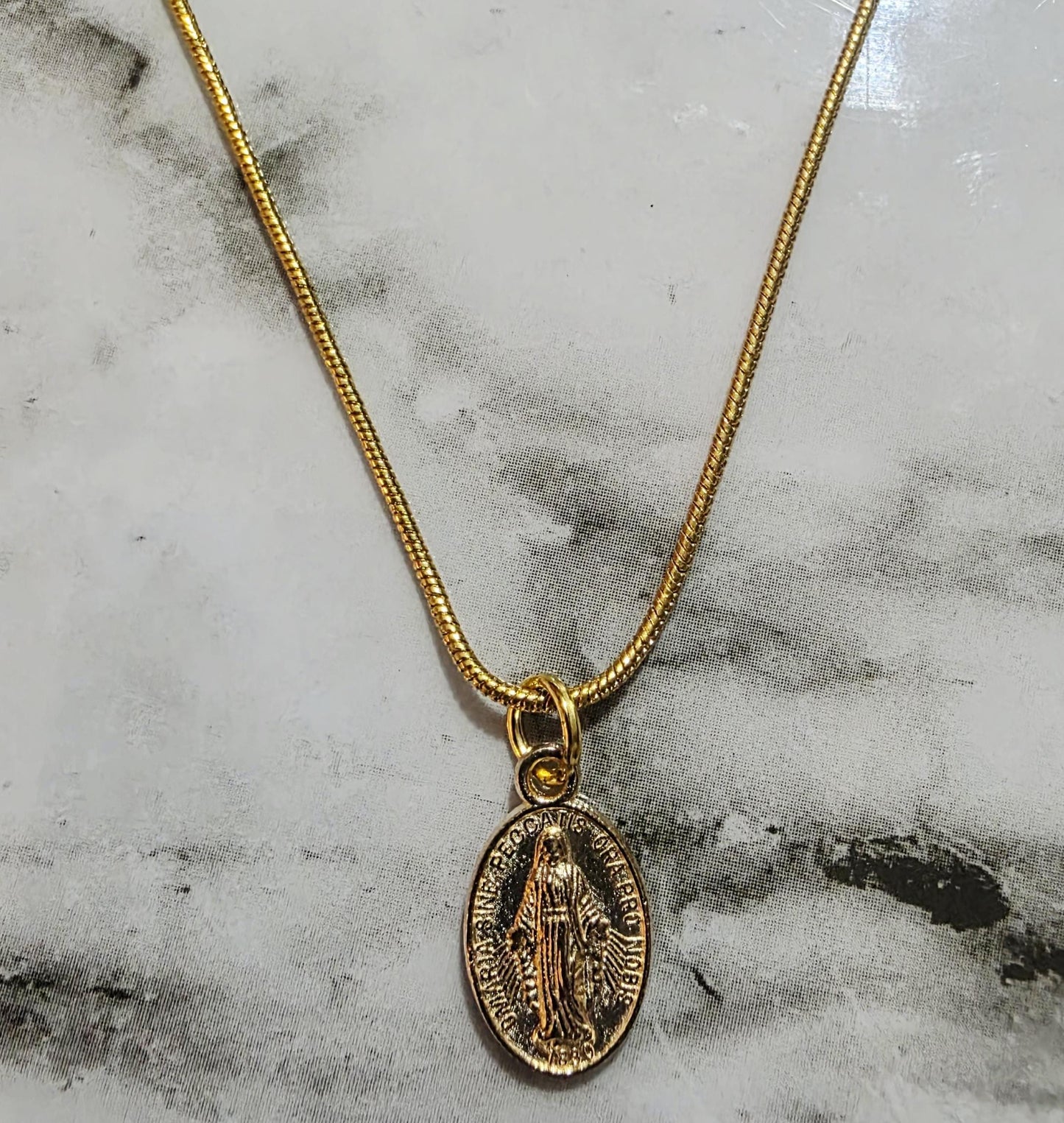 Elegant Religious Gold Necklaces with Rose Gold Pendants – Faith-Inspired Jewelry, Boho Chic Gift for Her, BoutiqueByCheryl